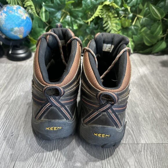 Keen Mens Targhee III Hiking Boot Size 9.5  Brown Leather Waterproof Mid Lace Up main image 5